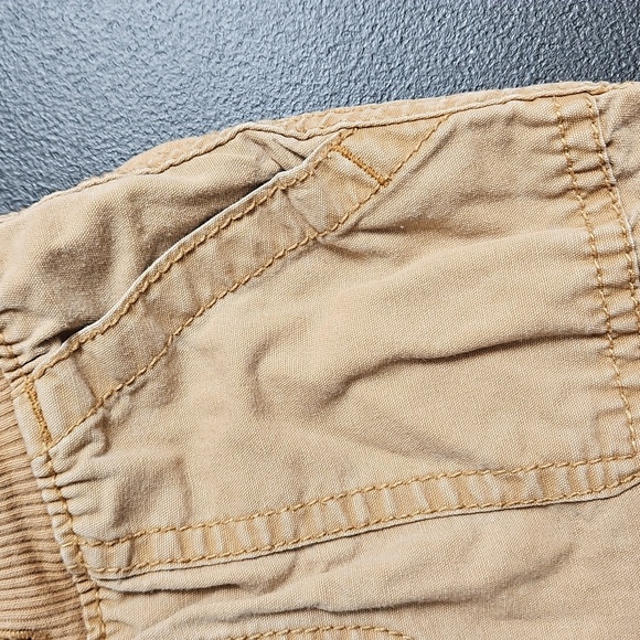 OshKosh B'gosh Baby Tan Joggers Bottoms Size 9/12 Months - Picture 4 of 6